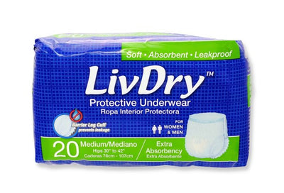 LivDry Incontinence pads
