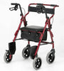 Days 2 in 1 Transit Rollator Walker-RED - InterAktiv Health