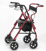 Days 2 in 1 Transit Rollator Walker-RED - InterAktiv Health