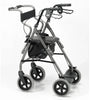 Days 2 in 1 Transit Rollator Walker-Silver - InterAktiv Health