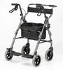 Days 2 in 1 Transit Rollator Walker-Silver - InterAktiv Health
