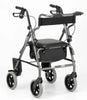 Days 2 in 1 Transit Rollator Walker-Silver - InterAktiv Health