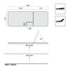 Healthtec Lynx M1 Cardiology Bed - InterAktiv Health