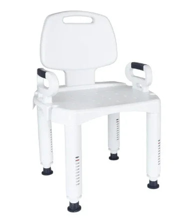 Homecraft Height Adjustable Plastic Shower Chair Flat packed