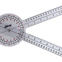 Goniometer used in the measurement of joint range of motion