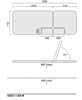 Healthtec Lynx Cardiology Bed with Dual Chest Cut-out. - InterAktiv Health
