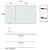 HT Examination Table - 900mm wide - InterAktiv Health