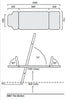 HT Tilt Table – Single Section w/ One Piece Foot Plate-200kg - InterAktiv Health