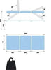 PACIFIC 3 Section Electric Medical Examination Bed. - InterAktiv Health