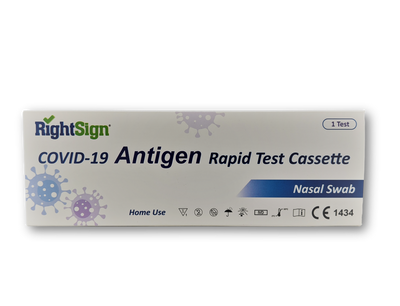 Rapid Covid 19 test kit for home use only