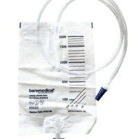 Baremedical Urine Drain Bag 2L/120cm Sterile-each