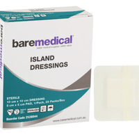 Island Dressing 10 x 10cm sterile
