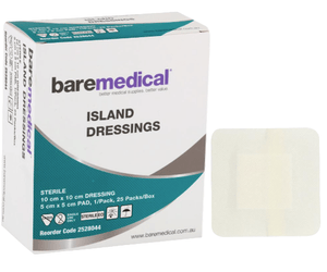 Island Dressing 10 x 10cm sterile