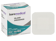 Island dressing 5cm x 5cm sterile