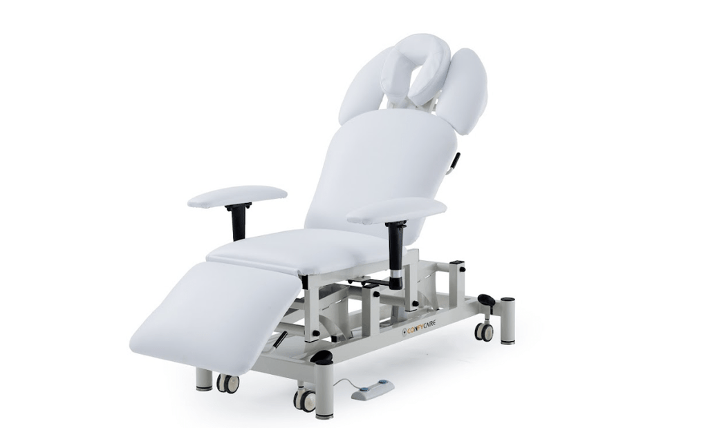 Beauty Therapy chair that converts to a treatment bed