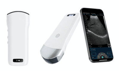 Hand Held Wireless Ultrasound- Convex-3.5/ 5.0Mhz -Scanner-Sonoptek-InterAktiv Health