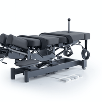 Stealth Chiropractic Flexion Table with tilt adjustable head section