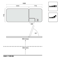 Healthtec Lynx M2 Cardiology Bed