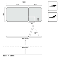 Healthtec Lynx M2 Cardiology Bed