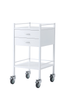 Pacific 2 Drawer Powder Coated Dressing Trolley