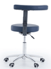 Gas Lift Round top Stool with Operator Arm rest