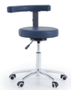 Gas Lift Stool with height adjustable Operator Arm rest