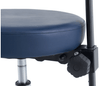 Round Top Gas Lift Stool with Back Rest