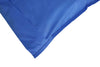 Pillow Case closure flap in navy blue