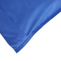 Pillow Case closure flap in navy blue