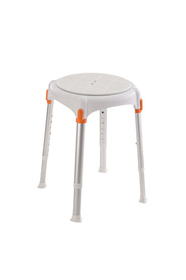 King Rotating, Adjustable Height Round Stool