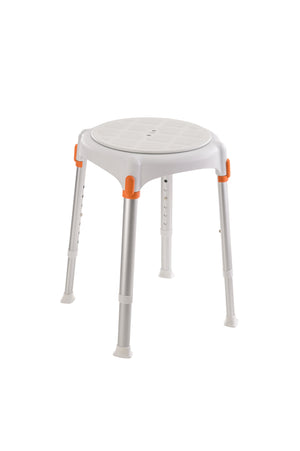 King Rotating, Adjustable Height Round Stool
