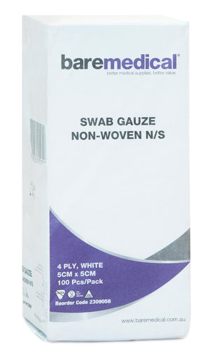 Gauze Swabs 5cmx5cm-100/pack