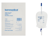 Baremedical urine leg bag with sterile packaging 
