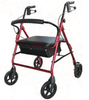 DAYS Heavy Duty 4 Wheeled Rollator with Height Adjustable Seat-Boxed - InterAktiv Health