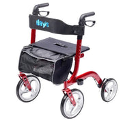DAYS Superlight Deluxe 4 Wheel Rollator Walker - InterAktiv Health