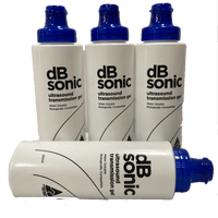 dB Sonic Ultrasound Gel-Clear 250ml Pack/4 - InterAktiv Health