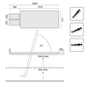 EVO2 Slide Top Tilt Table w/ Split Foot Plate, Hoist Access and Quick Release-250kg - InterAktiv Health