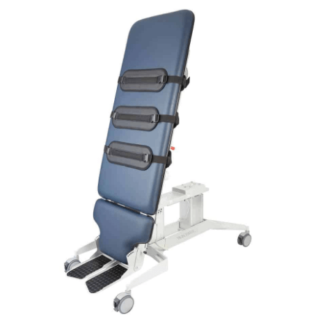 EVO2 Tilt Table w/ Split Foot Plate, Hoist Access and Quick Release-250kg - InterAktiv Health