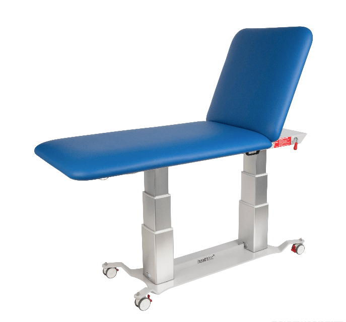 Healthtec EVO2 Examination Bed with Motorised Back Rest and Quick Release - InterAktiv Health