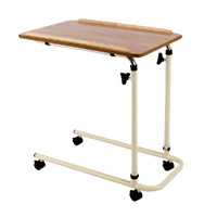 Homecraft Tilting Over Bed Table with Castors - InterAktiv Health