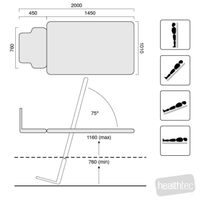 HT Hi-Capacity Tilt Table-350kg - InterAktiv Health