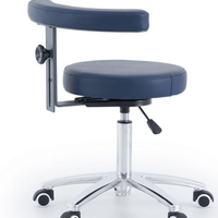 Pacific Round Top Gas List Stool with Arm Rest - InterAktiv Health