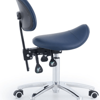 Pacific Saddle Stool with Back Rest - InterAktiv Health