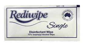 Rediwipe Single Surface Wipes Isopropyl-100/box - InterAktiv Health