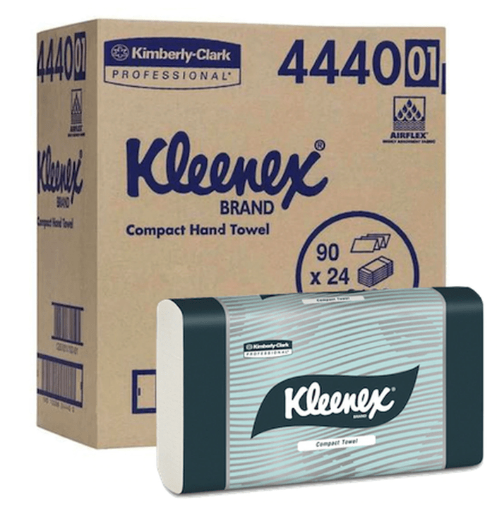 Kleenex 4440 compact hand towel carton 24 from InterAktiv Health