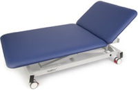 900mm wide examination table, treatment table, for general GP examination, rehabilitation or physiotherapy applications.