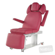 Healthtec EVO2 Spa and beauty therapy tables with electrically operated height adjustment and back rest with electric seat tilt 