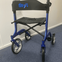 Days Deluxe Superlight Rollator Walker without basket attached.