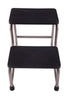 Double Step Stool with Rubber non-slip steps- Interaktiv health