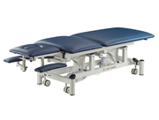 5 section electric treatment table with arm rests